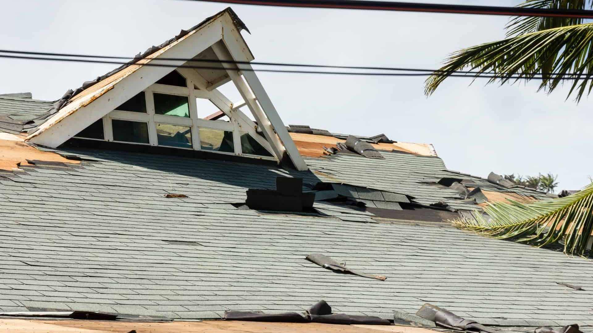 new orleans hurricane roof damage